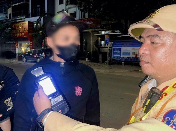 Hà Nội: Hơn 600 trường hợp vi phạm nồng độ cồn bị xử lý dịp cuối tuần